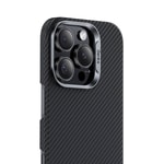 Apple iPhone 16 Kılıf Benks M-safe Şarj Özellikli Magnetik ArmorAir 600D Kevlar Fiber Kapak