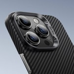 Apple iPhone 16 Kılıf Benks M-safe Şarj Özellikli Magnetik ArmorAir 600D Kevlar Fiber Kapak
