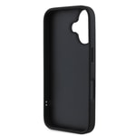 Apple iPhone 16 Kılıf DKNY Orjinal Lisanslı Kartlıklı 3D Yazılı Repeat Texture Pattern Kapak