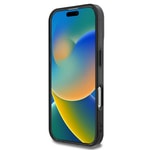 Apple iPhone 16 Kılıf Guess Orjinal Lisanslı M-safe Şarj Özellikli 4G Desenli IML Yazı Logolu Peony Kapak