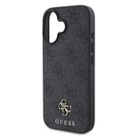 Apple iPhone 16 Kılıf Guess Orjinal Lisanslı M-safe Şarj Özellikli Small 4G Classic Kapak