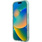 Apple iPhone 16 Kılıf Guess Orjinal Lisanslı M-safe Şarj Özellikli IML Baskılı Jungle Ring Kapak
