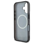 Apple iPhone 16 Kılıf Guess Orjinal Lisanslı M-safe Şarj Özellikli 4G Desenli IML Yazı Logolu Peony Kapak