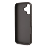 Apple iPhone 16 Kılıf Guess Orjinal Lisanslı PU Deri Şerit Logo Dizaynlı Kapak