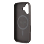 Apple iPhone 16 Kılıf Guess Orjinal Lisanslı M-safe Şarj Özellikli Yazı Logolu Peony Kapak