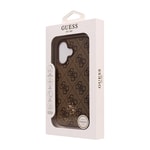 Apple iPhone 16 Kılıf Guess Orjinal Lisanslı M-safe Şarj Özellikli Small 4G Classic Kapak
