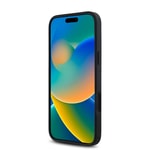 Apple iPhone 16 Kılıf Guess Orjinal Lisanslı M-safe Şarj Özellikli Gül Baskılı 4G Desenli Yazı Logolu Kapak