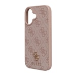 Apple iPhone 16 Kılıf Guess Orjinal Lisanslı M-safe Şarj Özellikli Small 4G Classic Kapak