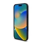 Apple iPhone 16 Kılıf Guess Orjinal Lisanslı Taşlı Arka Yüzey Üçgen Logolu Kapak