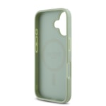 Apple iPhone 16 Kılıf Guess Orjinal Lisanslı M-safe Şarj Özellikli Yazı Logolu Grained Kapak