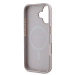 Apple iPhone 16 Kılıf Guess Orjinal Lisanslı M-safe Şarj Özellikli 4G Desenli Yazı Logolu Peony Kapak