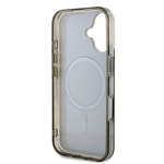 Apple iPhone 16 Kılıf Guess Orjinal Lisanslı M-safe Şarj Özellikli IML Baskılı Klasik Logolu 4G Desenli Kapak