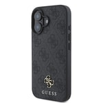 Apple iPhone 16 Kılıf Guess Orjinal Lisanslı M-safe Şarj Özellikli Small 4G Classic Kapak