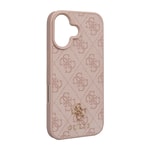 Apple iPhone 16 Kılıf Guess Orjinal Lisanslı M-safe Şarj Özellikli Small 4G Classic Kapak