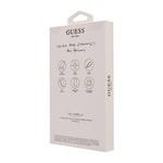 Apple iPhone 16 Kılıf Guess Orjinal Lisanslı M-safe Şarj Özellikli 4G Desenli Yazı Logolu Peony Kapak