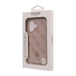 Apple iPhone 16 Kılıf Guess Orjinal Lisanslı M-safe Şarj Özellikli Small 4G Classic Kapak