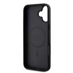 Apple iPhone 16 Kılıf Guess Orjinal Lisanslı M-safe Şarj Özellikli 4G Desenli Yazı Logolu Kapak
