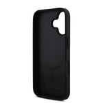 Apple iPhone 16 Kılıf Karl Lagerfeld Orjinal Lisanslı M-safe Şarj Özellikli PU Deri Karl Heads Desenli Klasik Logolu Kapak