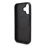 Apple iPhone 16 Kılıf Karl Lagerfeld Orjinal Lisanslı M-safe Şarj Özellikli KL Yazılı Hot Stamp Kapak