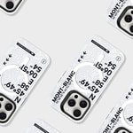 Apple iPhone 16 Kılıf M-safe Şarj Özellikli Koordinat Yazı Desenli Benks Summit Serisi Kapak