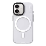 Apple iPhone 16 Kılıf M-safe Şarj Özellikli Youngkit Hidden Sand Serisi Kapak