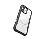 Apple iPhone 16 Kılıf M-safe Şarj Özellikli Airbagli Raptic Shield Serisi Şeffaf Arka Yüzey Kapak