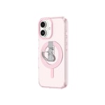 Apple iPhone 16 Kılıf M-safe Şarj Özellikli Yüzük Standlı Amazingthing Titan Pro Serisi Kapak