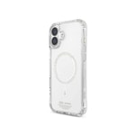 Apple iPhone 16 Kılıf M-safe Şarj Özellikli Şeffaf Airbag Tasarımlı Skinarma Saido Nightglow Kapak