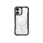 Apple iPhone 16 Kılıf M-safe Şarj Özellikli Airbagli Raptic Shield Serisi Şeffaf Arka Yüzey Kapak