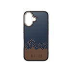 Apple iPhone 16 Kılıf M-safe Şarj Özellikli Karbon Fiber Görünümlü Zore Antina Kapak