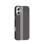 Apple iPhone 16 Kılıf M-safe Şarj Özellikli Karbon Fiber Görünümlü Zore Gros Kapak