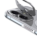Apple iPhone 16 Kılıf M-safe Şarj Özellikli Wlons Standlı Efsane Kapak
