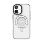 Apple iPhone 16 Kılıf M-safe Şarj Özellikli Parmak Ring Standlı Youngkit Pivot Serisi Kapak