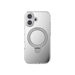 Apple iPhone 16 Kılıf M-safe Şarj Özellikli Raptic Air Stand Serisi Aynalı Arka Yüzey Standlı Kapak