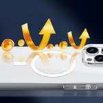 Apple iPhone 16 Kılıf M-safe Şarj Özellikli Wiwu YXK-207 Invisible Pro Sert PC Kapak