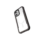 Apple iPhone 16 Kılıf M-safe Şarj Özellikli Airbagli Raptic Shield Serisi Şeffaf Arka Yüzey Kapak