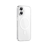 Apple iPhone 16 Kılıf M-safe Şarj Özellikli Wiwu YXK-207 Invisible Pro Sert PC Kapak