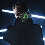 Apple iPhone 16 Kılıf M-safe Şarj Özellikli Şeffaf Airbag Tasarımlı Skinarma Saido Nightglow Kapak