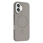 Apple iPhone 16 Kılıf M-safe Şarj Özellikli Zore Ruby Sert Kapak