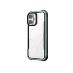Apple iPhone 16 Kılıf M-safe Şarj Özellikli Airbagli Raptic Shield Serisi Şeffaf Arka Yüzey Kapak