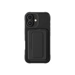 Apple iPhone 16 Kılıf M-safe Şarj Özellikli Standlı Kartlıklı Set Amazingthing Glamour Luxe Serisi Kapak