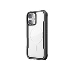 Apple iPhone 16 Kılıf M-safe Şarj Özellikli Airbagli Raptic Shield Serisi Şeffaf Arka Yüzey Kapak