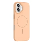 Apple iPhone 16 Kılıf M-safe Şarj Özellikli Zore Ruby Sert Kapak