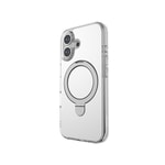 Apple iPhone 16 Kılıf M-safe Şarj Özellikli Raptic Air Stand Serisi Aynalı Arka Yüzey Standlı Kapak