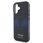 Apple iPhone 16 Kılıf Redbull Orjinal Lisanslı M-safe Şarj Özellikli IML Çift Boğa Baskılı Sert PC Kapak
