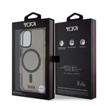 Apple iPhone 16 Kılıf TUMI Orjinal Lisanslı M-safe Şarj Özellikli Airbagli Transparan Kapak