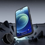 Apple iPhone 16 Kılıf Wiwu DCC-205 M-safe Şarj Özellikli Aramid Fiber Tasarım Kapak