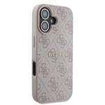 Apple iPhone 16 Plus Guess Orjinal Lisanslı Kılıf + Ekran Koruyucu + Lens Koruyucu 3in1 Aksesuar Seti