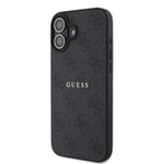 Apple iPhone 16 Plus Guess Orjinal Lisanslı Kılıf + Ekran Koruyucu + Lens Koruyucu 3in1 Aksesuar Seti