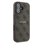 Apple iPhone 16 Plus Guess Orjinal Lisanslı Kılıf + Ekran Koruyucu + Lens Koruyucu 3in1 Aksesuar Seti